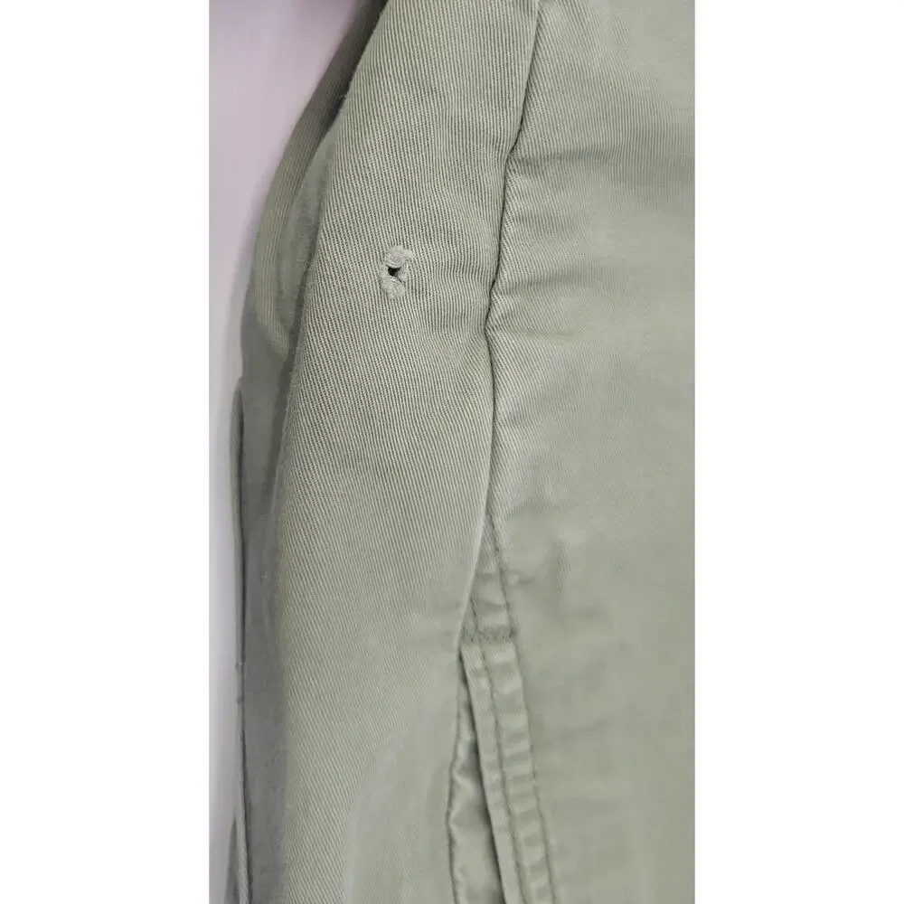 F8) Levi’s Strauss & Co. Men Olive Green Khaki Jeans Cotton 33x30